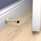 National Hardware Powell 5/8 in. W X 3-19/32 in. L Zinc Brushed Gold Gold Door Stop Mounts to door a N830-532 - alternate 2